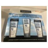 Neutrogena Ultra Sheer Sunscreen SPF 70 3pk
