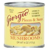Giorgio Mushrooms Pieces And Stems 4oz 12pk