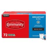 Community Coffee Breakfast Blend K-Cup Pods 72ct