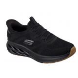 Skechers Glide Lite Mens Shoes Black Size 9