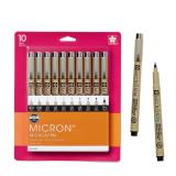Sakura Pigma Micron Ink Pens 10 Pack