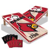YouTheFan Louisville Cardinals 2x4 Cornhole Set