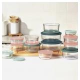 Pyrex Simply Store Glass Food Storage Set 14pk