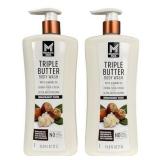 Triple Butter Body Wash 67.6 fl oz 2pk