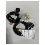 Wanan Propane Gas Hose Regulator Assemblies 2pk