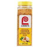 Lawrys Chicken Poultry Rub 24.5 oz