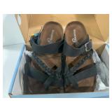 Mountain Sole 990458310 Leather Sandals Black 8