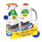 Shout Advanced Gel Stain Remover 22oz 60oz Refill