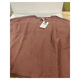 Mott and Bow Crew Neck T-Shirt Dusty Rose XL