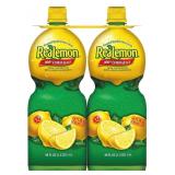 ReaLemon 100 Lemon Juice 48 oz 2pk