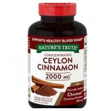 Natures Truth Ceylon Cinnamon Chromax 150ct