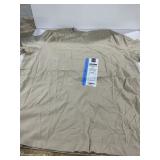 Essential Crewneck Short Sleeve Tee Tan L