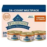 Blue Buffalo Wilderness Chicken Turkey Cat Food