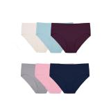 Fruit of the Loom Modal Hipster Briefs Size 7 6pk