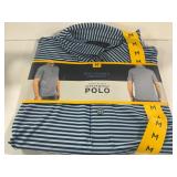 Scott Barber Performance Polo Shirt Blue Black