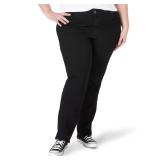 Lee Womens Plus Size Relaxed Straight Jeans 20L