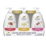Dove Fruity Liquid Hand Wash 12oz 3pk
