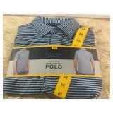 Scott Barber Performance Polo Shirt Blue Black