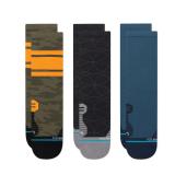 Stance Ankle Socks Large 3pk Black