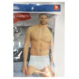 Hanes SCBRL8 Briefs Size M 8-Pack Blue