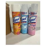 Lysol Disinfectant Spray 19oz 3pk Assorted Scents