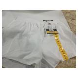 Spalding Active Shorts Womens Medium White