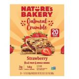 Natures Bakery Strawberry Oatmeal Crumble 20ct