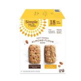 Simple Mills Soft Baked Almond Flour Bars 18ct