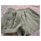 Billabong Womens Green Gauze Shorts Size M