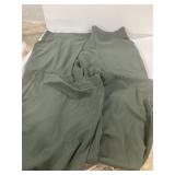 Wide Leg Pants Olive Green XL