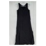 Dkny Womens Black V-Neck Sleeveless Top