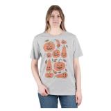 State of Mine Pumpkin Graphic T-Shirt Gray XS