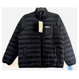Eddie Bauer Mens Black Puffer Jacket Large