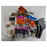 Mixed Lot Of Apollo Husky PEX Fittings And Cutter