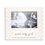Demdaco Sweet Baby Frame 8.5x7.5 Holds 4x6 Photo