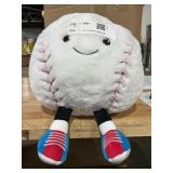 Plush Baseball Character Toy With Sneakers
