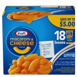 Kraft Macaroni  Cheese 7.25oz 18pk