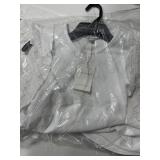 Free Assembly White Ruffle Sleeve Top