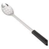 Winco 15 Perforated Stainless Steel Basting Spoon