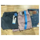 Mixed Lot Of Billabong Levi Jeans Tee L 12