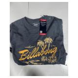 Billabong Graphic T-Shirt Charcoal Grey XL