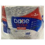 Dixie Ultra Paper Plates 10-116 Inch 186ct