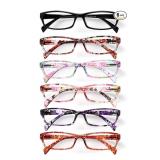 Gaoye Reading Glasses 2.25 6pk Blue Light Readers