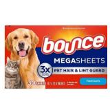 Bounce MegaSheets Pet Hair Guard Dryer Sheets 70ct