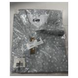 Habit Fishing Down Camp Shirt XL Duck Town Grey