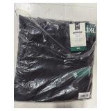 Sandwash Wide Leg Pants Black 3XL