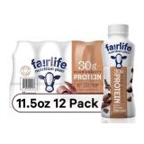 Fairlife Chocolate Protein Shake 11.5oz 12pk