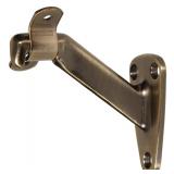 Hillman Antique Brass Heavy-Duty Handrail Bracket
