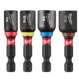 Milwaukee Shockwave Magnetic Nut Driver Set 4pc