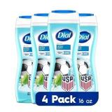 Dial Refresh  Renew Body Wash 16 fl oz 4pk
